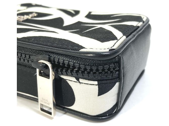 Christian Dior Dior Homme Bicolor Pouch White - view 7