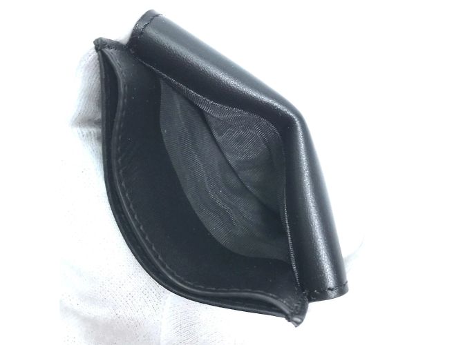 Fendi Black Leather Coin Purse - view 7