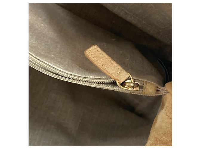 Fendi Bicolor Schultertasche Beige - Ansicht 15