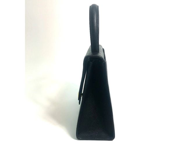 Schwarze Lederhandtasche von Givenchy - Ansicht 3