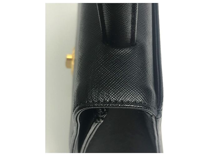 Schwarze Lederhandtasche von Givenchy - Ansicht 6