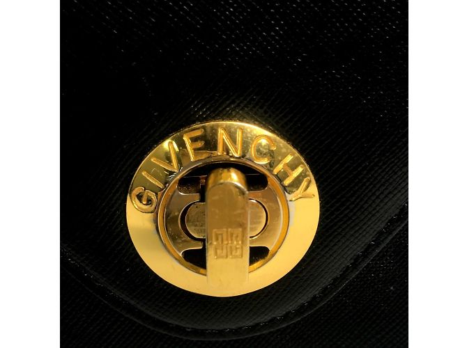 Schwarze Lederhandtasche von Givenchy - Ansicht 7