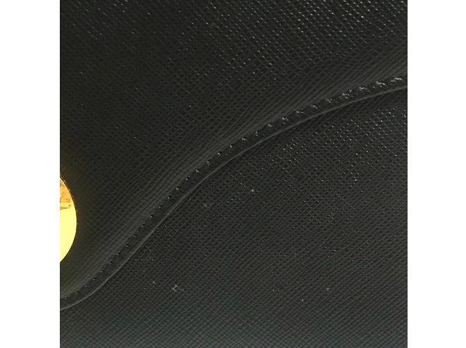 Schwarze Lederhandtasche von Givenchy - Ansicht 8