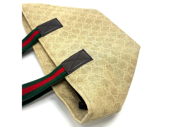 Borsa da pranzo Gucci Beige GG - vista 6