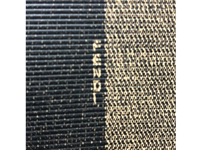 Borsa tote Fendi kaki e nera - vista 10