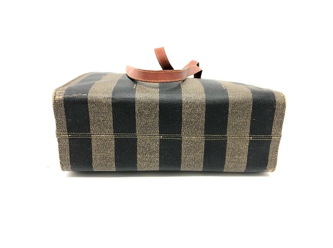 Borsa tote Fendi kaki e nera - vista 3