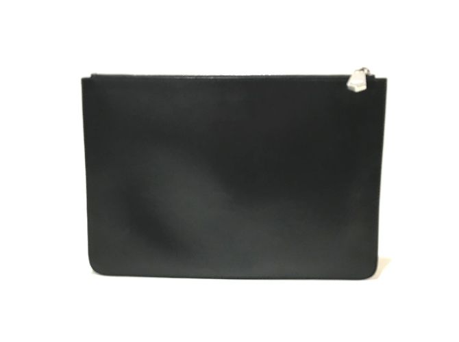 Clutch in pelle nera Givenchy Nero - vista 2