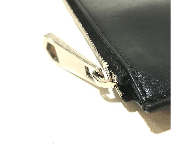 Clutch in pelle nera Givenchy Nero - vista 7