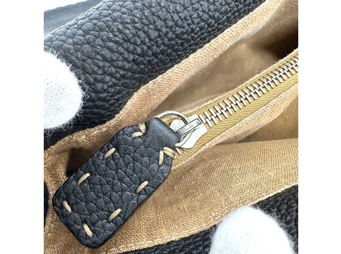 Fendi 8BT116 Black Leather Shoulder Bag - view 13