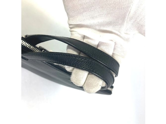 Christian Dior Sacoche en cuir noir Dior Homme - vue 5
