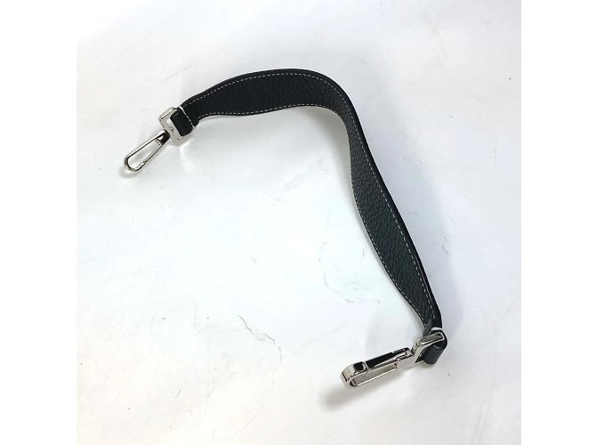 Borsa a spalla in pelle nera Christian Dior Nero - vista 10
