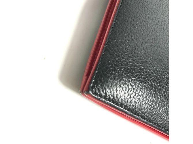 Borsa a spalla in pelle nera Christian Louboutin Nero - vista 4