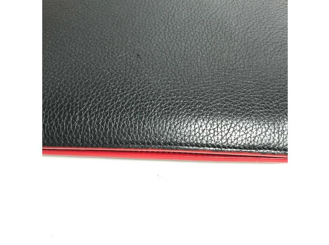 Borsa a spalla in pelle nera Christian Louboutin Nero - vista 5