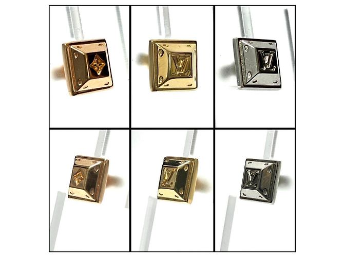 Orecchini Louis Vuitton Donna Set Bouquet de Reuil Pusse Nanogram - vista 3