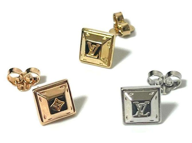 Orecchini Louis Vuitton Donna Set Bouquet de Reuil Pusse Nanogram - vista 6