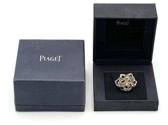Anello in oro con diamante a forma di fiore per donna Piaget D'oro - vista 10