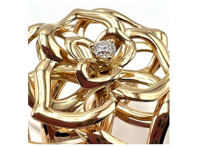 Anello in oro con diamante a forma di fiore per donna Piaget D'oro - vista 7