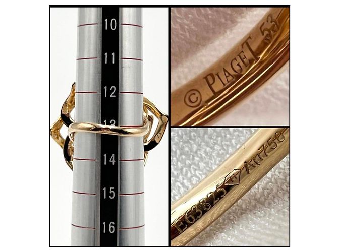 Anello in oro con diamante a forma di fiore per donna Piaget D'oro - vista 8