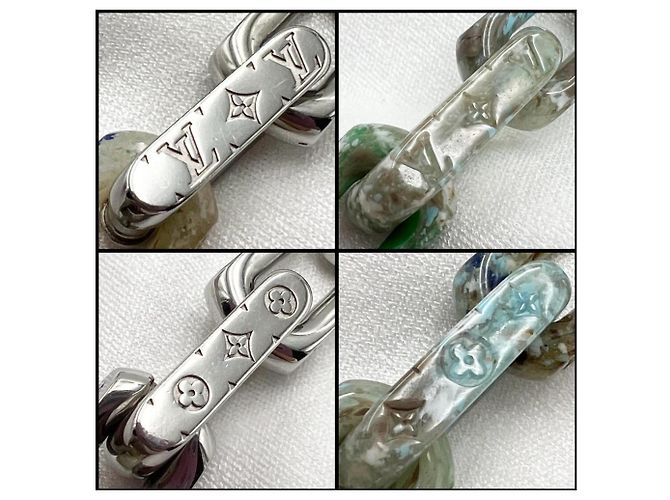 Collana Pendente Uomo Louis Vuitton Catena Monogramma - vista 6