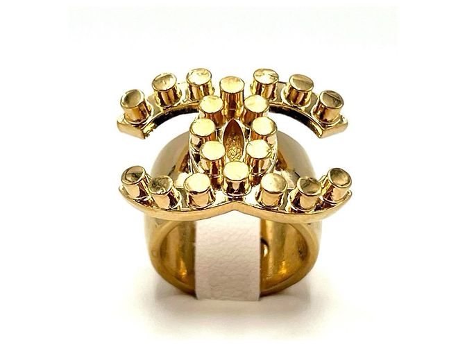 Timeless Anello vintage Coco Mark di Chanel per donne D'oro - vista 2