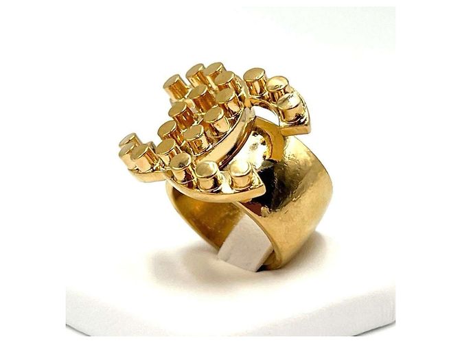 Timeless Anello vintage Coco Mark di Chanel per donne D'oro - vista 4