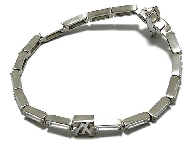 Bracciale charm LV Reflect da uomo di Louis Vuitton Argento - vista 3