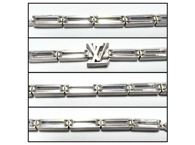 Bracciale charm LV Reflect da uomo di Louis Vuitton Argento - vista 6