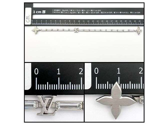 Bracciale charm LV Reflect da uomo di Louis Vuitton Argento - vista 8