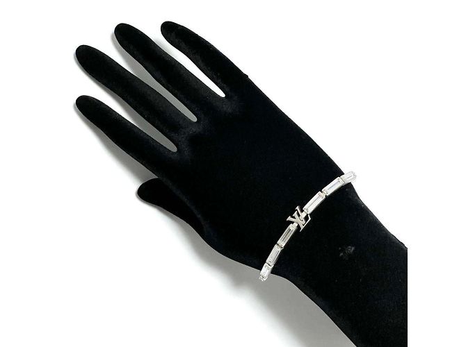 Bracciale charm LV Reflect da uomo di Louis Vuitton Argento - vista 9