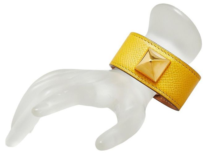 Hermès Hermes Medor Bracelet Bangle Black Golden - view 5