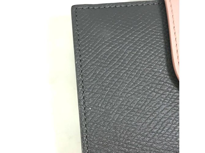 Céline Celine Bicolor Compact Trifold Wallet Brown - view 8