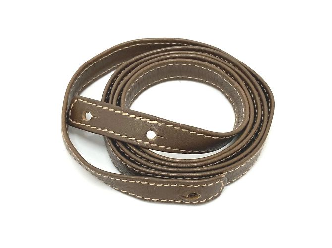 Céline Borsa a spalla in pelle marrone Celine - vista 11