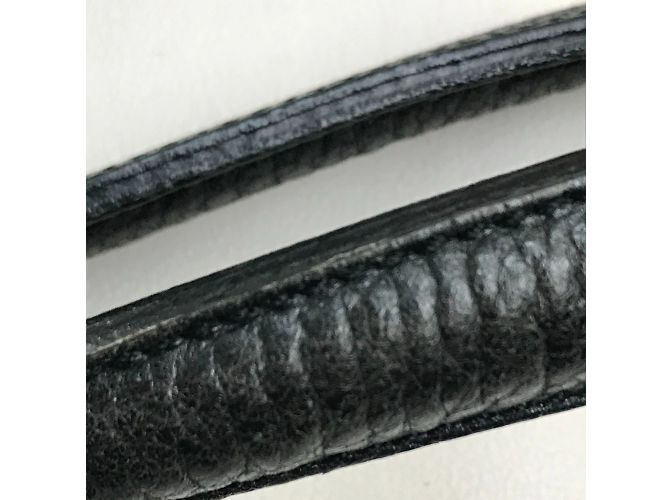 Céline Celine Vintage schwarze Lederhandtasche - Ansicht 9