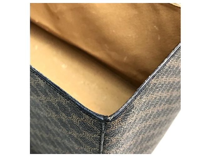 Céline Bolsa de mão com hardware de carruagem e logo Celine Marrom - vista 11