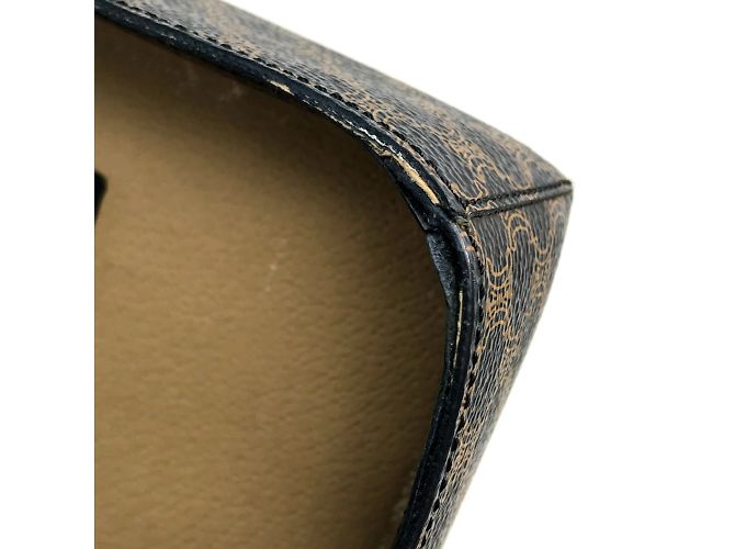 Céline Bolsa de mão com hardware de carruagem e logo Celine Marrom - vista 6