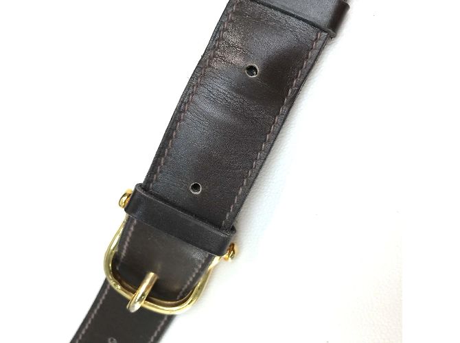 Céline Bolso de hombro de cuero marrón vintage Celine Castaño - vista 8