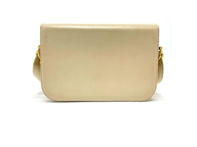 Céline Borsa a spalla in pelle beige Celine - vista 2