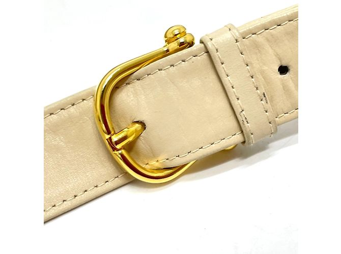 Céline Borsa a spalla in pelle beige Celine - vista 8