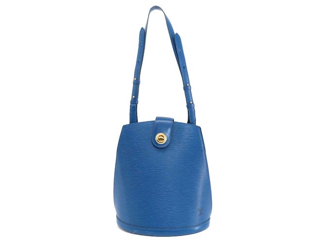 Louis Vuitton Cluny Toledo Blue Tote Bag - view 11