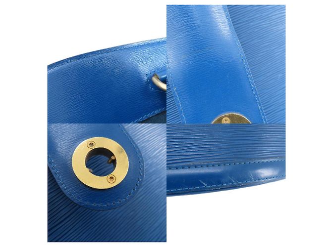 Louis Vuitton Cluny Toledo Blue Tote Bag - view 6