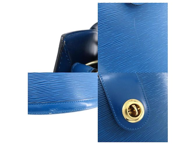 Louis Vuitton Cluny Toledo Blue Tote Bag - view 7