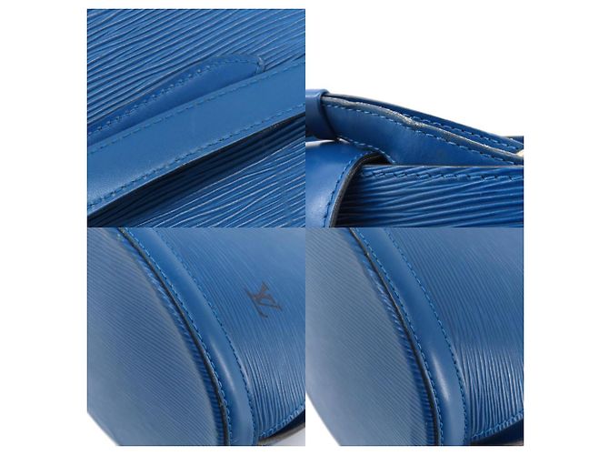 Louis Vuitton Cluny Toledo Blue Tote Bag - view 9