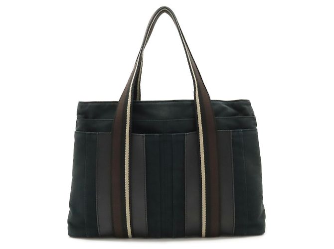 Troca Hermès HERMES Tote Bag Horizontal MM Braun Schwarz Beige - Ansicht 2