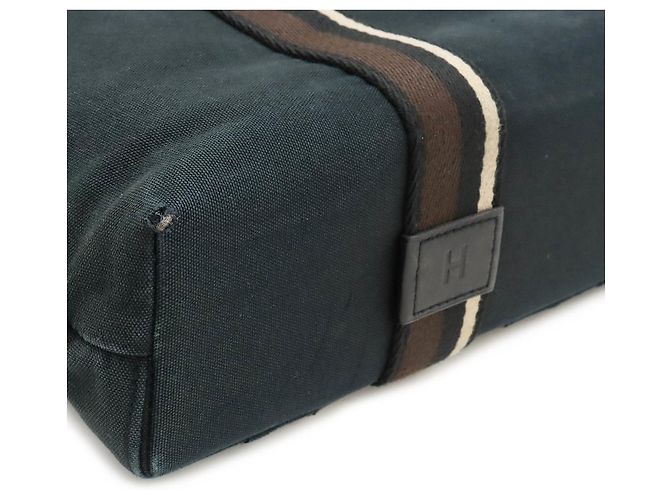 Troca Hermès HERMES Tote Bag Horizontal MM Braun Schwarz Beige - Ansicht 4