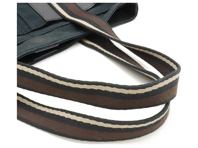 Troca Hermès HERMES Tote Bag Horizontal MM Braun Schwarz Beige - Ansicht 5