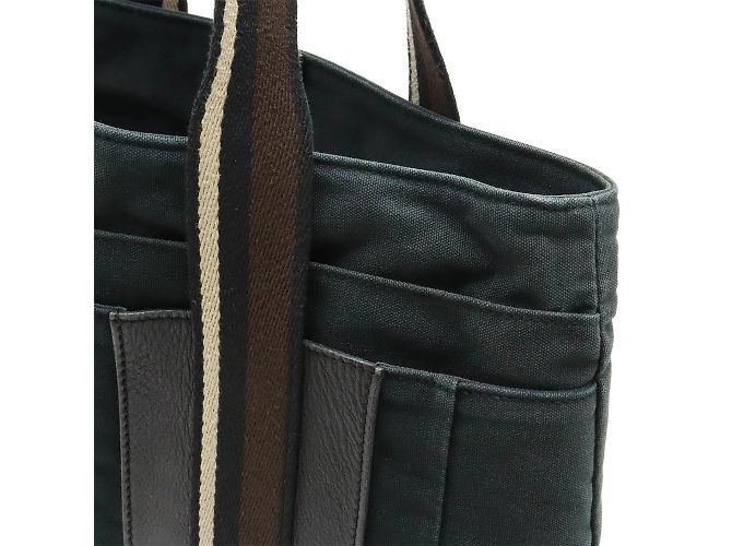 Troca Hermès HERMES Tote Bag Horizontal MM Braun Schwarz Beige - Ansicht 6