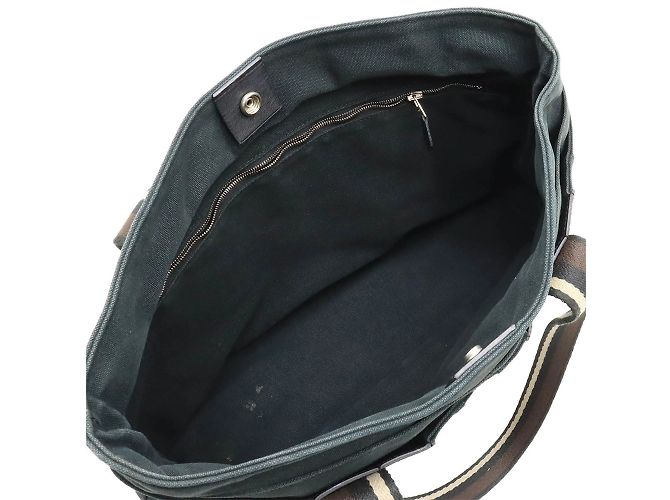 Troca Hermès HERMES Tote Bag Horizontal MM Braun Schwarz Beige - Ansicht 7