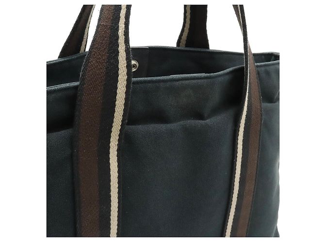 Troca Hermès HERMES Tote Bag Horizontal MM Braun Schwarz Beige - Ansicht 8