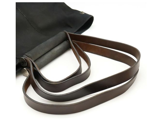 Hermès Borsa Tote Hermes Cabag Elan PM Nero - vista 5