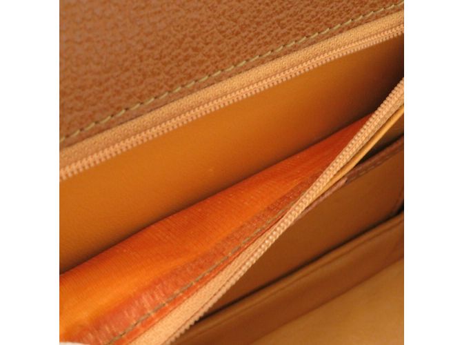 Borsa in pelle Gucci Bamboo Marrone - vista 8